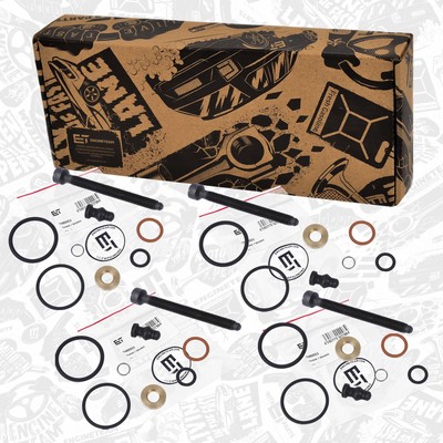 4x Dichtsatz + Schrauben Pumpe-Düse-Einheit AUDI VW SKODA SEAT