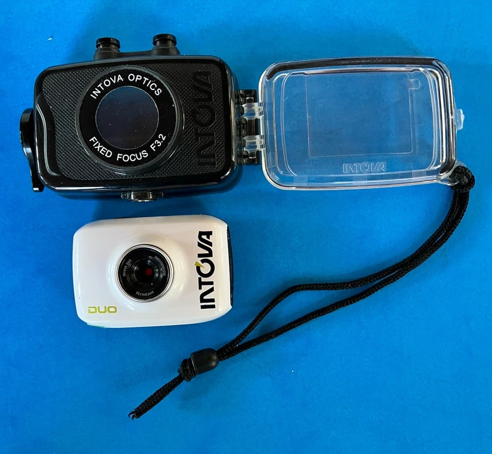 Intova Duo Waterproof HD POV Sports Video Action Camera - Tested / Works - Image 2 of 4