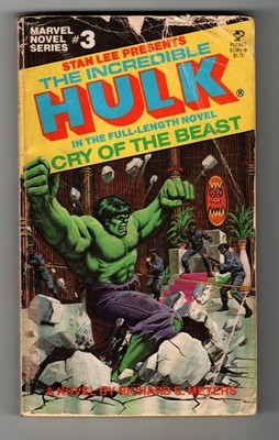 Stan Lee Presents The Incredible Hulk Cry of the Beast Marvel Novel Series 3 