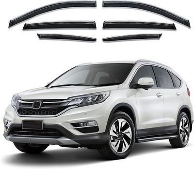 Shatterproof Out-Channel Window Deflectors for Honda CR-V (CRV) 2012-2016, Rain,