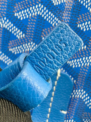Sac cabas Goyard Saint Louis PM en toile Goyardine et cuir, avec une pochette i - Photo 11/14