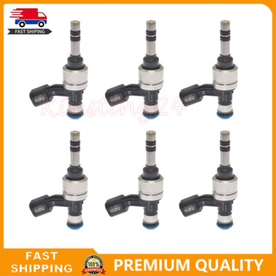 6pcs Fuel Injector For Buick Enclave Cadillac Chevy Impala 12634126 JSD9-B1