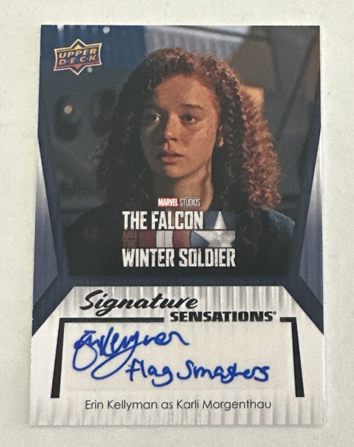2024 Upper Deck Marvel Studios Disney+ Erin Kellyman Auto As Karli