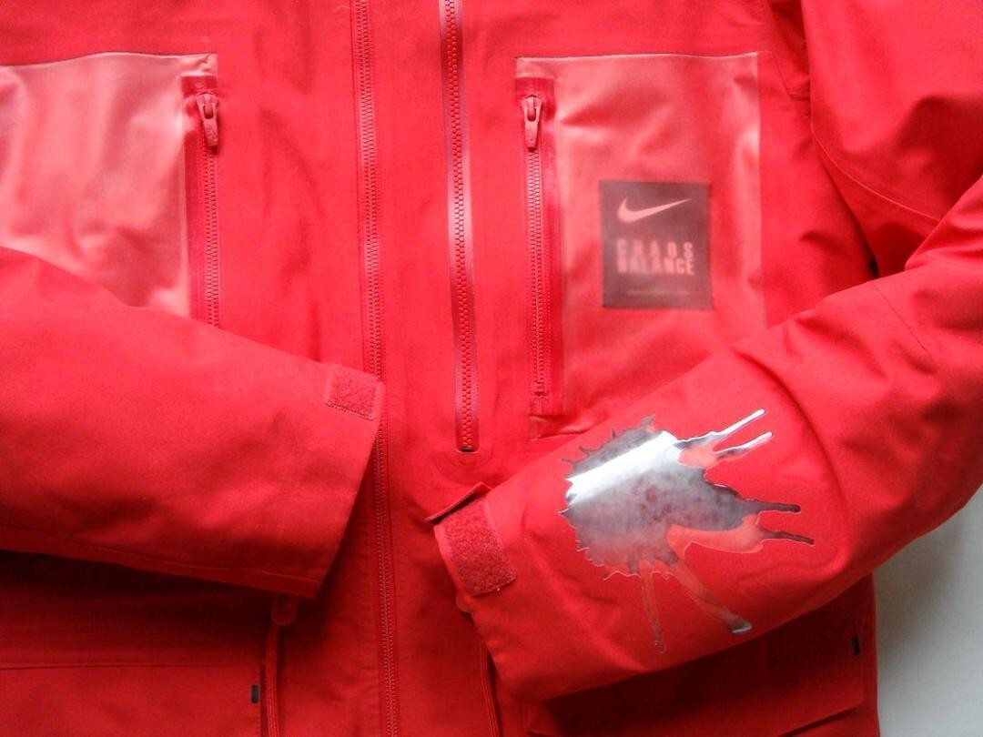 Nike x Undercover 3-in-1 Layered Fishtail Parka Jacket Red Nike x Undercover 3-in-1 Layered Fishtail Parka Jacket Red