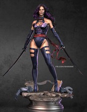 Psylocke Statue 3D Print Unpainted/Unassembled