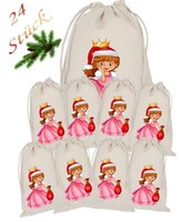 Prinzessin Adventskalender Zum BefüLlen 24 Beutel SäCkchen Weihnachtskalender