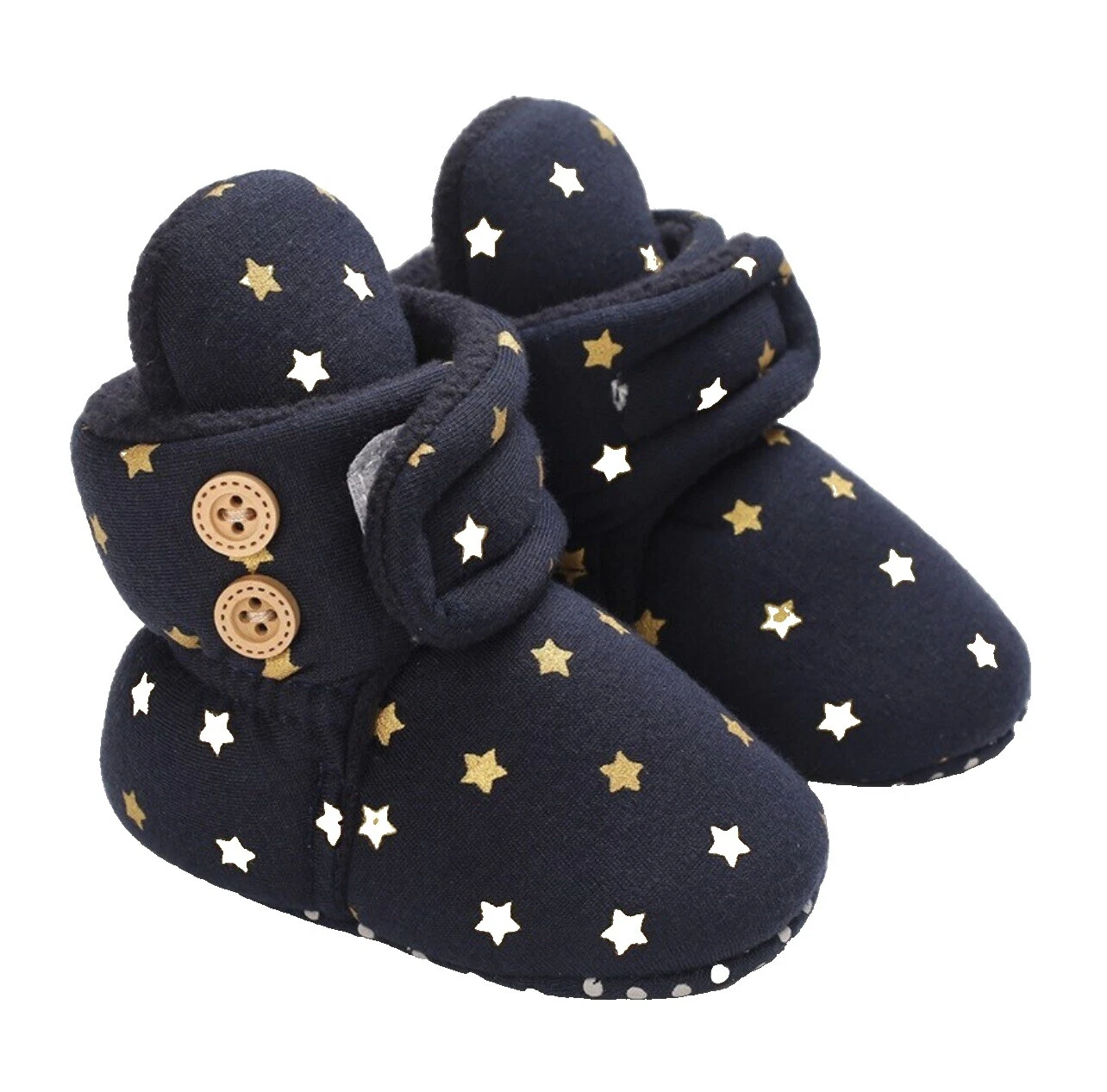 Black Polyester Upper Shoes