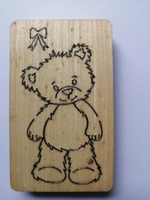 Wooden Die - Stanzschablone Holz Teddy ( Rar ...