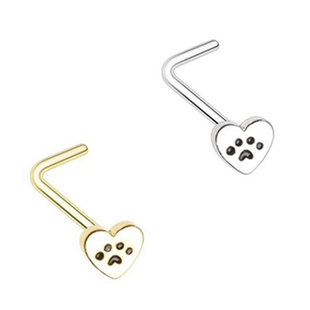 Dog hot sale nose jewelry