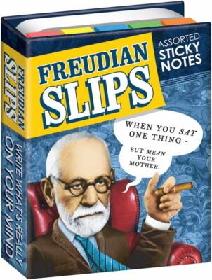  Notes Sigmund Freud Booklet Freudian Slips Sticky Students Psychologist Gift 