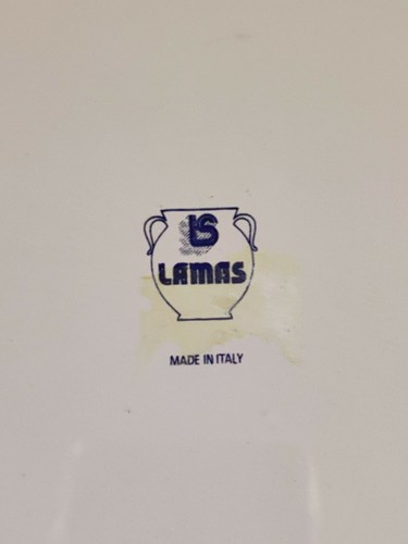 Lamas Pottery Stoneware Dinner Plate Italy Hand made 10½" - Picture 4 of 4