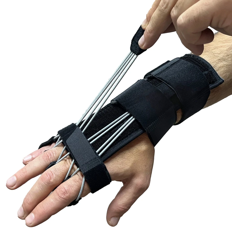Radial Nerve Palsy Splint Adjustable Dynamic Drop Wrist and Finger Splint - Image 3 of 4