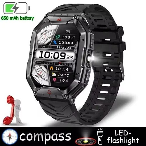 Durable Military GPS Smart Watch KR82 Outdoor Smartwatch - 第 13/13 張圖片