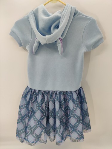 Disney Girls Stitch Hooded Cosplay Dress with Tulle Skirt - Size M (7/8) - Picture 2 of 12