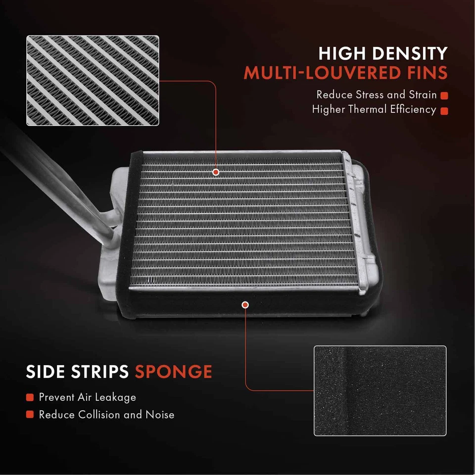 Núcleo calefactor delantero HVAC para Chevrolet S10 Blazer 1983-1994 GMC Jimmy S15 Sonoma Foto 4 de 4