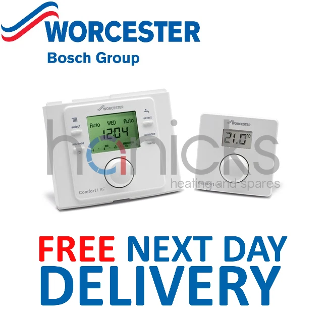 Worcester Bosch Comfort I RF Twin Channel Programmer Thermostat 7733600001  NEW | eBay