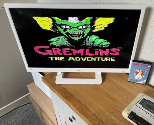 Gremlins The Adventure Commodore 64 Cassette - Working -👽👾Retro Gift Idea👾👽