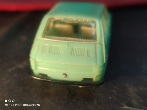 VINTAGE FIAT 126p SPIELZEUGAUTO ESTETYKA 1/43 KLEINES PLASTIKMODELL POLEN ZABAVKA SELTEN  - Bild 4 von 24