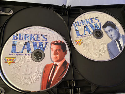 Burke's Law Complete Season One 1 DVD, 32 Episodes on 8 DVD