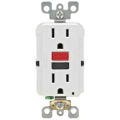 #ad Leviton 15A 125V GFCI Outlet White 4 Pack $37.50