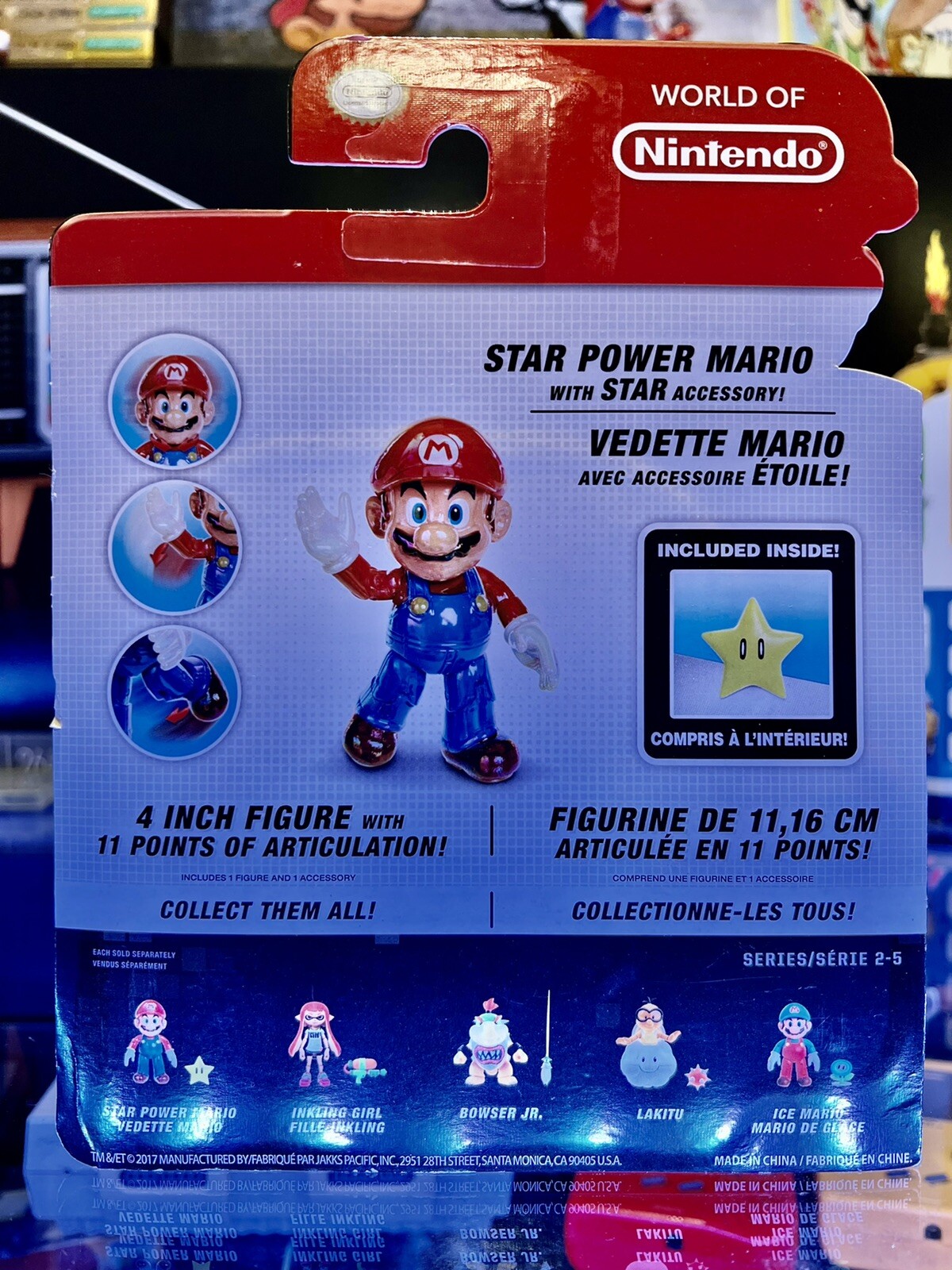 COMPLETE Jakks Pacific Series 2-5 World of Nintendo 4" Figures Mario Bowser Jr.