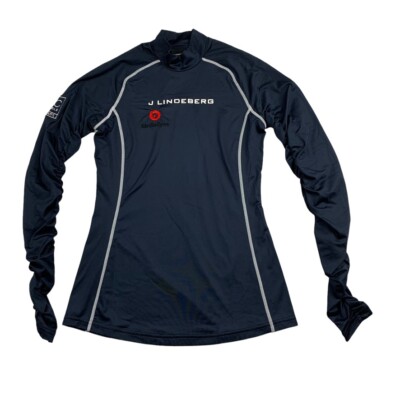 NEW J Lindeberg Tori Compression Shirt LPGA Beatriz Recari Tour Issue   Small