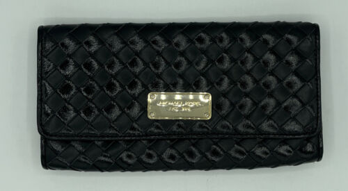 Michael Kors Black Envelope Clutch Handbag - 第 1/7 張圖片