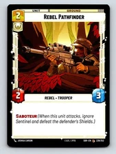 Command Rebel Pathfinder Trooper Unit Ground Saboteur 2C 3H 2P