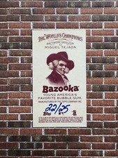 2006 Allen & Ginter A&G Bazooka Back Mini /25 Miguel Tejada - Please Read!