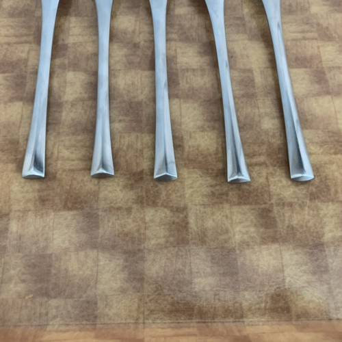 5 Dinner Forks Dansk ODIN Satin Stainless Germany 7 7/8" - Picture 10 of 10