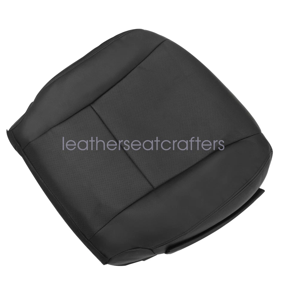 Cubierta de asiento de CA inferior del lado del conductor cuero negro para Lexus LS460 LS600h 2009 2010 Foto 4 de 4