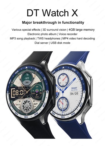 Smart Watch 32G RAM Memoria Uomo 1,43 Pollici Frequenza Cardiaca Locale Bluetooth Chiamata AMOLED - Foto 17 di 34