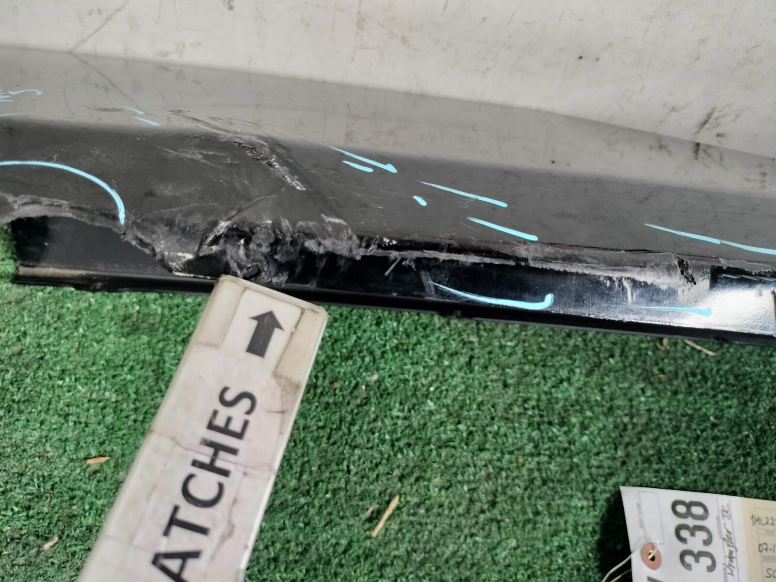 20072017 JEEP WRANGLER JK REAR BUMPER APPLIQUE MOLDING 20082016 OEM AW21338 eBay