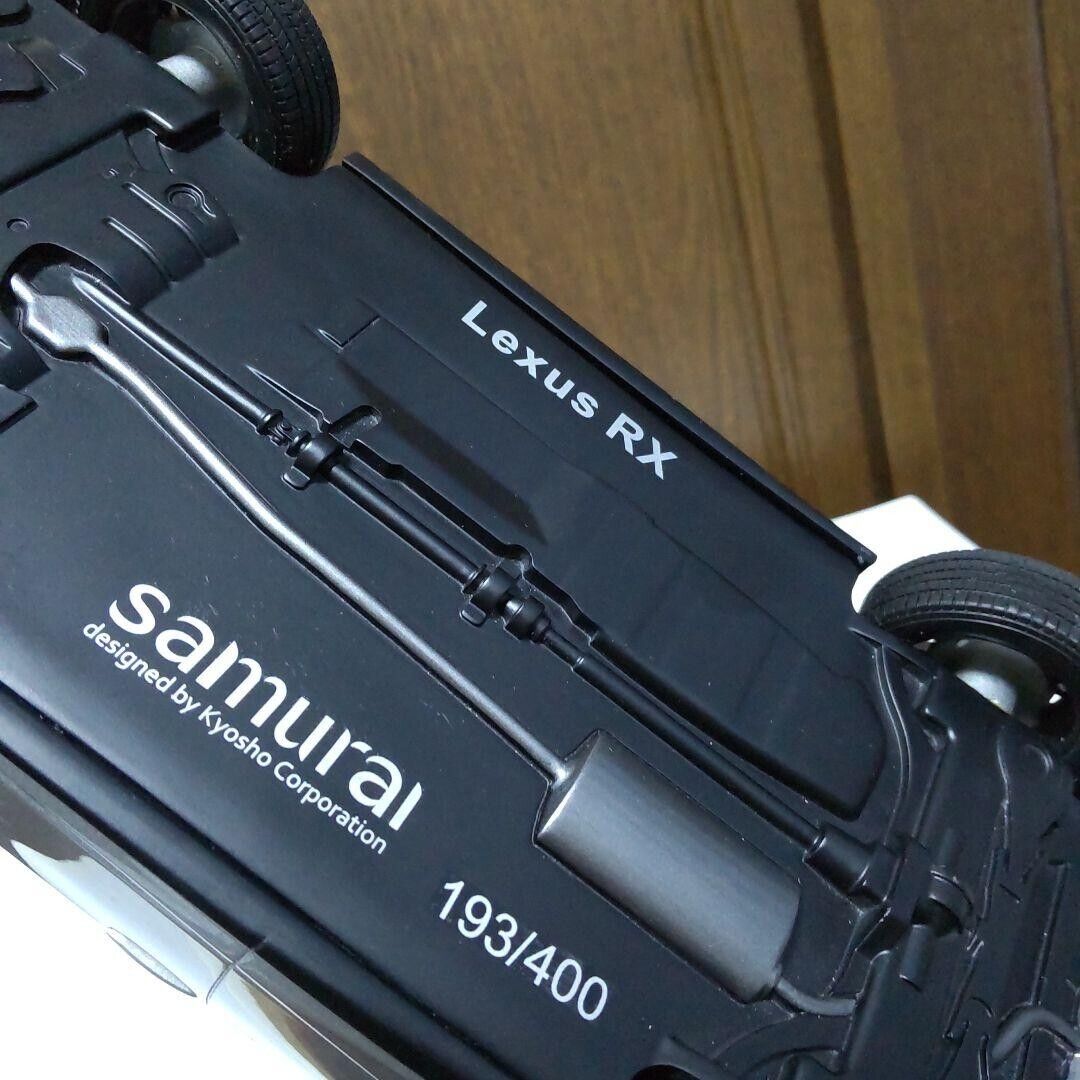 1/18 Kyosho Samurai Lexus Rx 200T F Sport Silver w/ Box From 1/18 Kyosho Samurai Lexus Rx 200T F Sport Silver w/ Box From