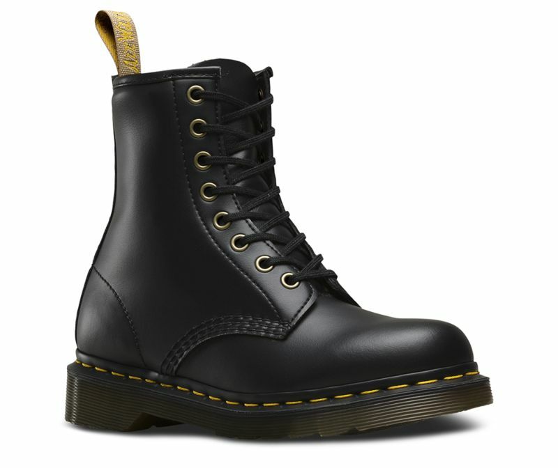 Dr Martens 1460 Vegan Black 8-Hole Boots - Eco-Friendly Style