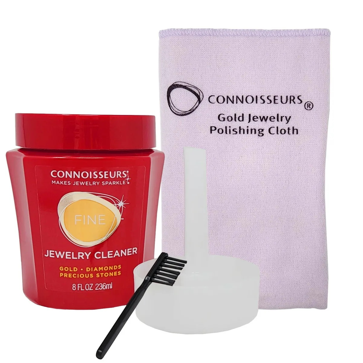 Connoisseurs Delicate Jewelry Cleaner 8 oz Jar