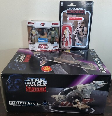 Star Wars Hasbro Walmart Boba Fett BL-17 Droid, Slave Ship