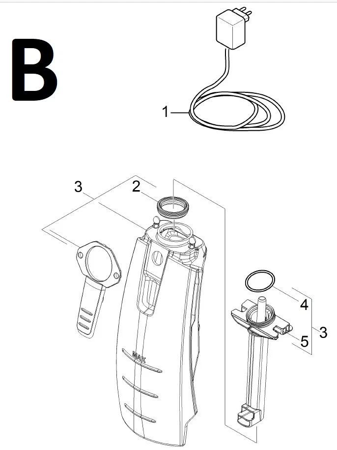 Kärcher Ersatzteile für Fenstersauger WV 2 PLUS 1.633-301.0