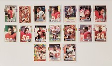Redskins 1989 Topps 16 Card TEAM SET with 1000 Yard Club Ricky Sanders