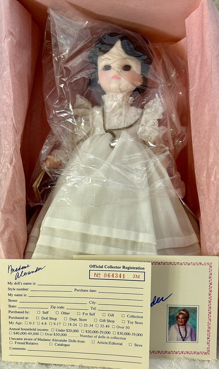 Terrific 1989 Vintage Madame Alexander 14” Doll, Emily