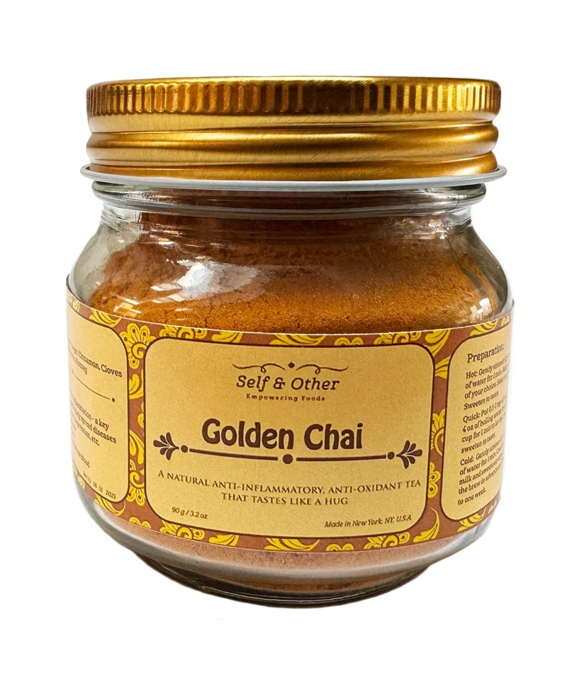 Golden Chai - Bebida antiinflamatoria a base de cúrcuma narural, antioxidante Foto 2 de 4