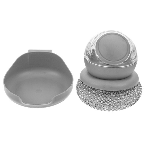 Add Wiping Ball to Wash Pot Brush Dish Scrubber with Handle - 第 7/12 張圖片