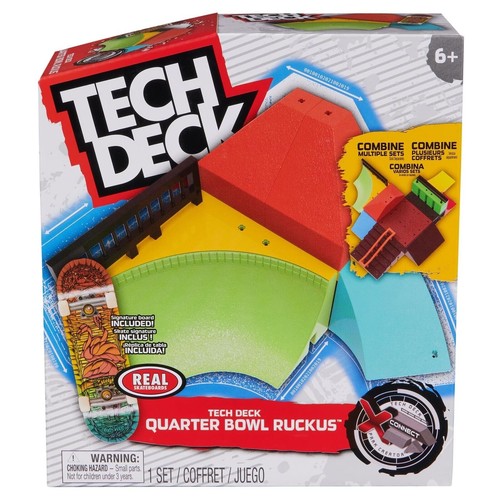 Tech Deck, Quarter Bowl Ruckus X-Connect Park - Picture 2 of 7