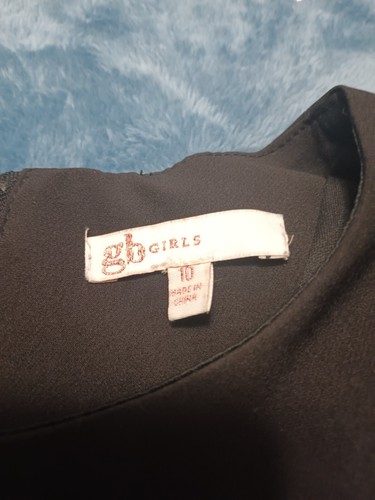 GB Girls black jumpsuit/romper size 10 - Picture 12 of 12