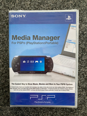 PSP Media Manager SONY PlayStationPortable PlayStation Portable NEU und OVP