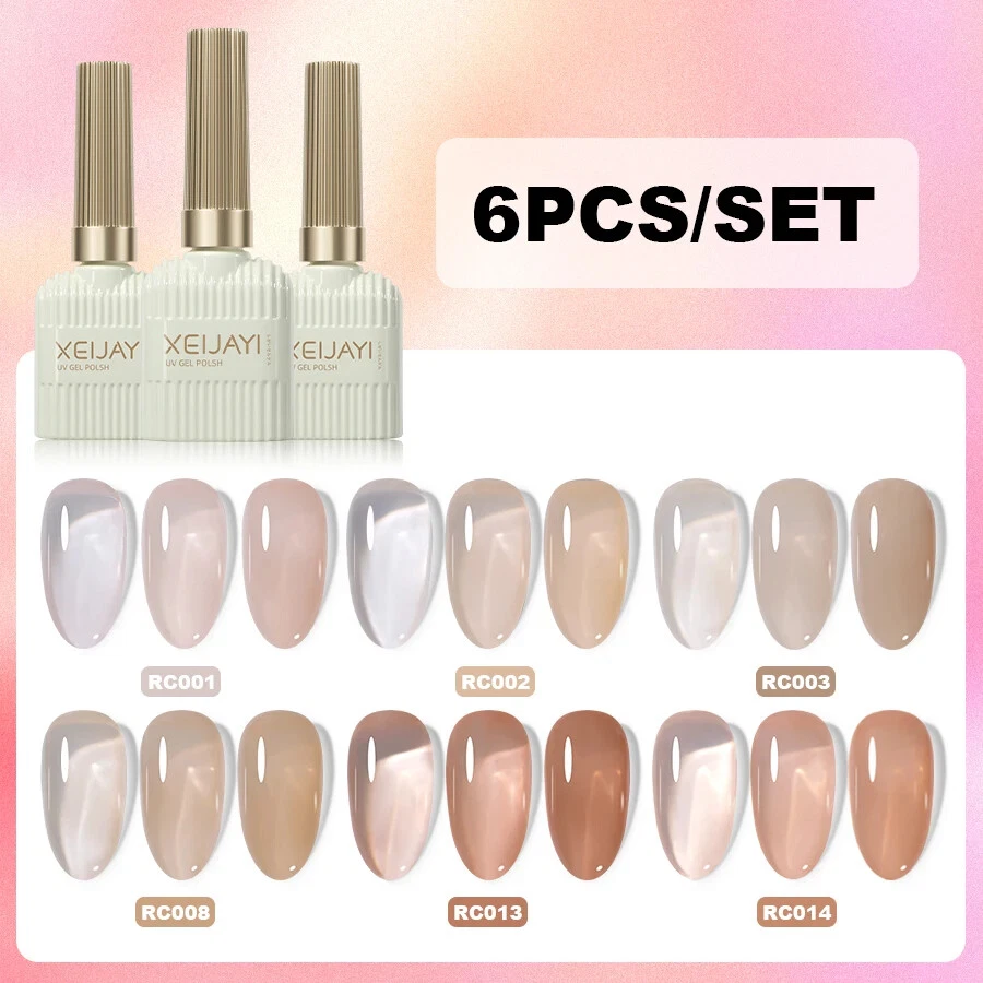 6Pcs 15Ml Nail Gel Polish Set Perfect for Soak Off Gel Nail Polish or Home Salon
Opens in a new wind