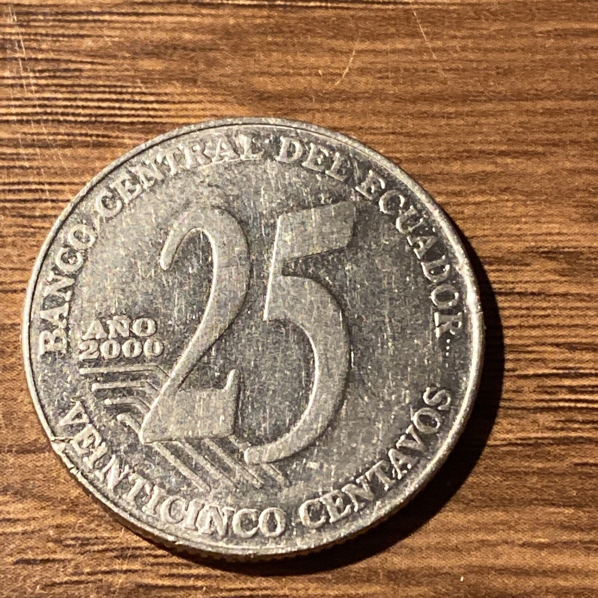 2000 Ecuador 25 Centavos Jose Joaquin de Olmedo Coin | eBay