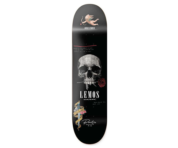 Primitive x Guns N' Roses Tiago Lemos Don't Cry 8.25 Skateboard