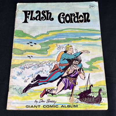 FLASH GORDON GIANT COMIC BOOK  1972  MODERN PROMOTIONS  46 PAGES   14'' X 11''