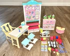 100% COMPLETE Barbie Classroom Playset 2002 #67427 Vintage Doll Set Teacher VTG
